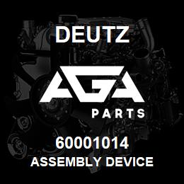 60001014 Deutz ASSEMBLY DEVICE | AGA Parts