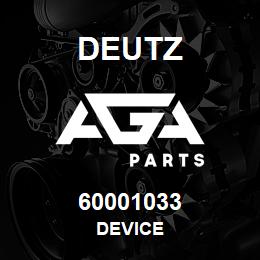 60001033 Deutz DEVICE | AGA Parts