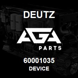 60001035 Deutz DEVICE | AGA Parts