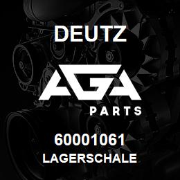 60001061 Deutz LAGERSCHALE | AGA Parts