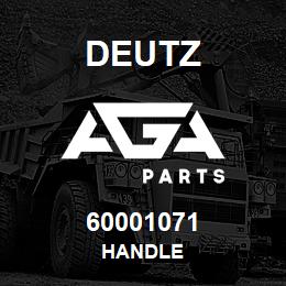 60001071 Deutz HANDLE | AGA Parts