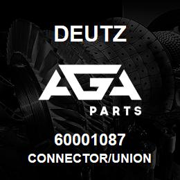 60001087 Deutz CONNECTOR/UNION | AGA Parts