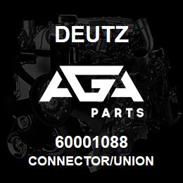 60001088 Deutz CONNECTOR/UNION | AGA Parts