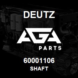 60001106 Deutz SHAFT | AGA Parts