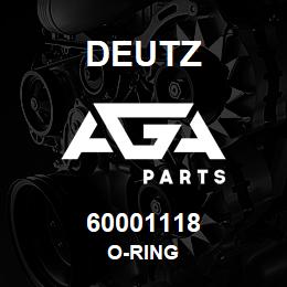 60001118 Deutz O-RING | AGA Parts