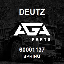 60001137 Deutz SPRING | AGA Parts