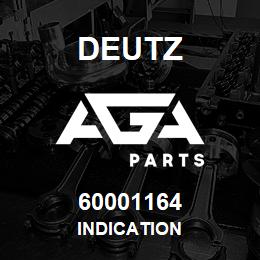 60001164 Deutz INDICATION | AGA Parts