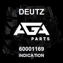 60001169 Deutz INDICATION | AGA Parts