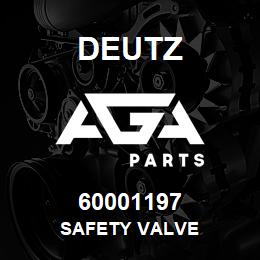 60001197 Deutz SAFETY VALVE | AGA Parts