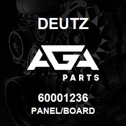 60001236 Deutz PANEL/BOARD | AGA Parts