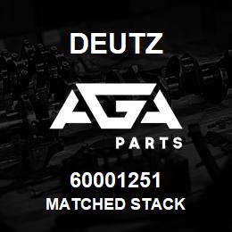 60001251 Deutz MATCHED STACK | AGA Parts