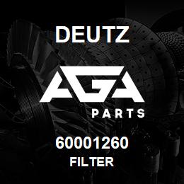 60001260 Deutz FILTER | AGA Parts