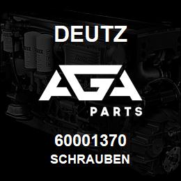 60001370 Deutz SCHRAUBEN | AGA Parts