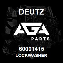 60001415 Deutz LOCKWASHER | AGA Parts