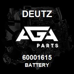 60001615 Deutz BATTERY | AGA Parts