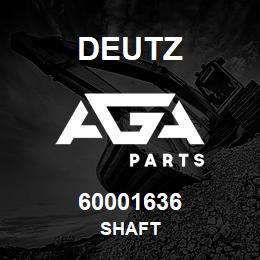 60001636 Deutz SHAFT | AGA Parts