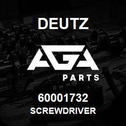 60001732 Deutz SCREWDRIVER | AGA Parts