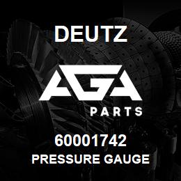 60001742 Deutz PRESSURE GAUGE | AGA Parts