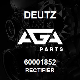 60001852 Deutz RECTIFIER | AGA Parts