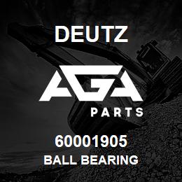 60001905 Deutz BALL BEARING | AGA Parts