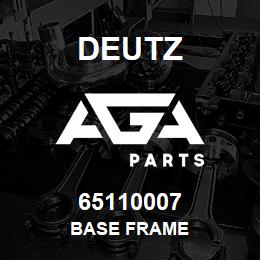 65110007 Deutz BASE FRAME | AGA Parts