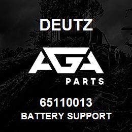 65110013 Deutz BATTERY SUPPORT | AGA Parts