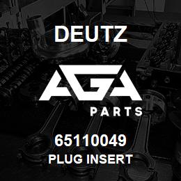 65110049 Deutz PLUG INSERT | AGA Parts