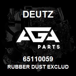 65110059 Deutz RUBBER DUST EXCLUD | AGA Parts