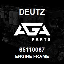 65110067 Deutz ENGINE FRAME | AGA Parts