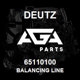 65110100 Deutz BALANCING LINE | AGA Parts