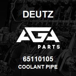 65110105 Deutz COOLANT PIPE | AGA Parts