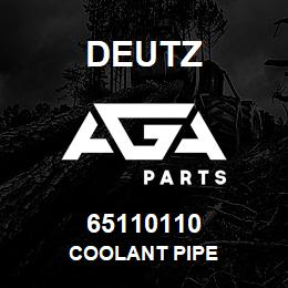 65110110 Deutz COOLANT PIPE | AGA Parts