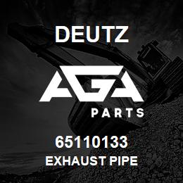 65110133 Deutz EXHAUST PIPE | AGA Parts