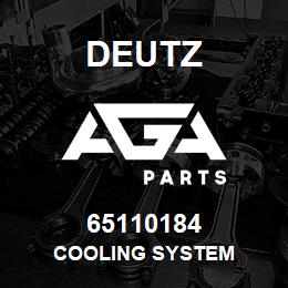 65110184 Deutz COOLING SYSTEM | AGA Parts