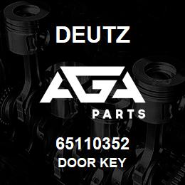 65110352 Deutz DOOR KEY | AGA Parts