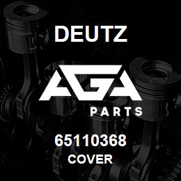 65110368 Deutz COVER | AGA Parts