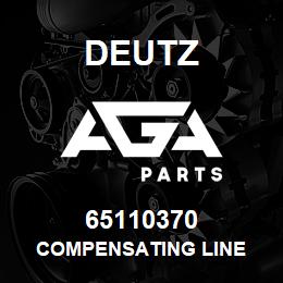 65110370 Deutz COMPENSATING LINE | AGA Parts