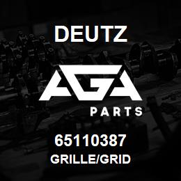 65110387 Deutz GRILLE/GRID | AGA Parts