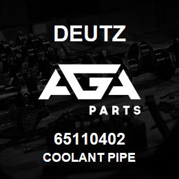65110402 Deutz COOLANT PIPE | AGA Parts