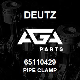 65110429 Deutz PIPE CLAMP | AGA Parts