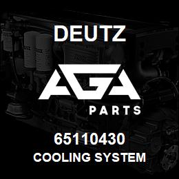 65110430 Deutz COOLING SYSTEM | AGA Parts