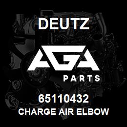 65110432 Deutz CHARGE AIR ELBOW | AGA Parts