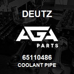 65110486 Deutz COOLANT PIPE | AGA Parts