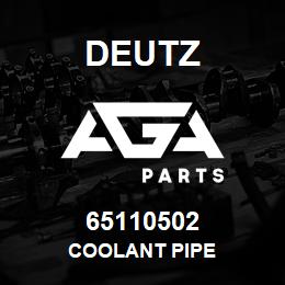 65110502 Deutz COOLANT PIPE | AGA Parts