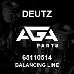 65110514 Deutz BALANCING LINE | AGA Parts
