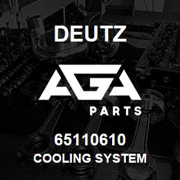 65110610 Deutz COOLING SYSTEM | AGA Parts