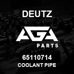 65110714 Deutz COOLANT PIPE | AGA Parts
