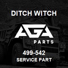 499-542 Ditch Witch SERVICE PART | AGA Parts