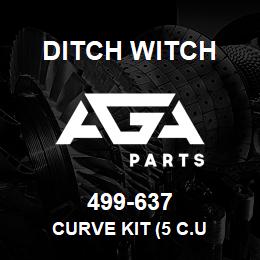 499-637 Ditch Witch CURVE KIT (5 C.U | AGA Parts