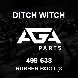 499-638 Ditch Witch RUBBER BOOT (3 | AGA Parts